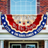 Custom Family Name 250 Years We The People Non-Pleated Fan Flag CH07 911688