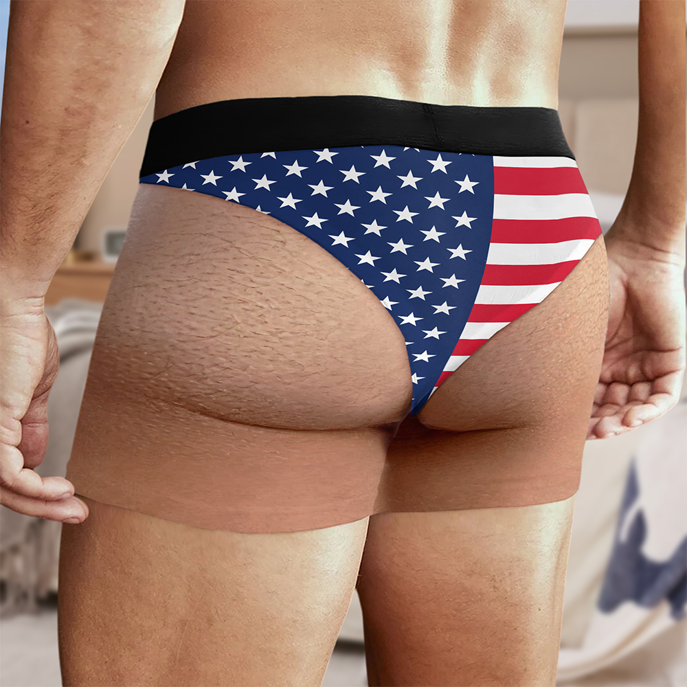 Personalized Funny Patriotic America Flag Freedom Boxers LM32 669545
