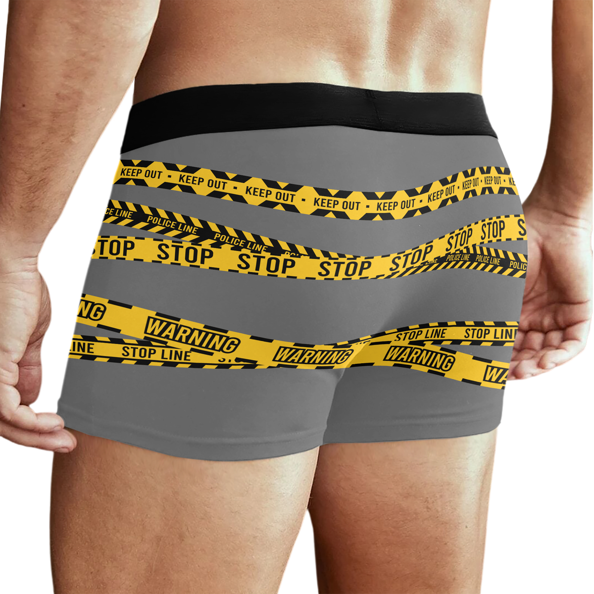 Custom Funny Face Photo My Zone Men's Boxer Briefs Gift For Boyfriend, Husband HO82 900820