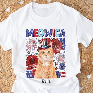 Custom Photo Meowica - Personalized Shirt LM32 893917