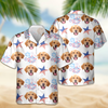 Custom Photo Face Independence Flag Hawaii Shirt CH07 895698