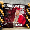 Custom Photo Class Of 2026 Balloon Graduation Party Backdrop LM32 899451