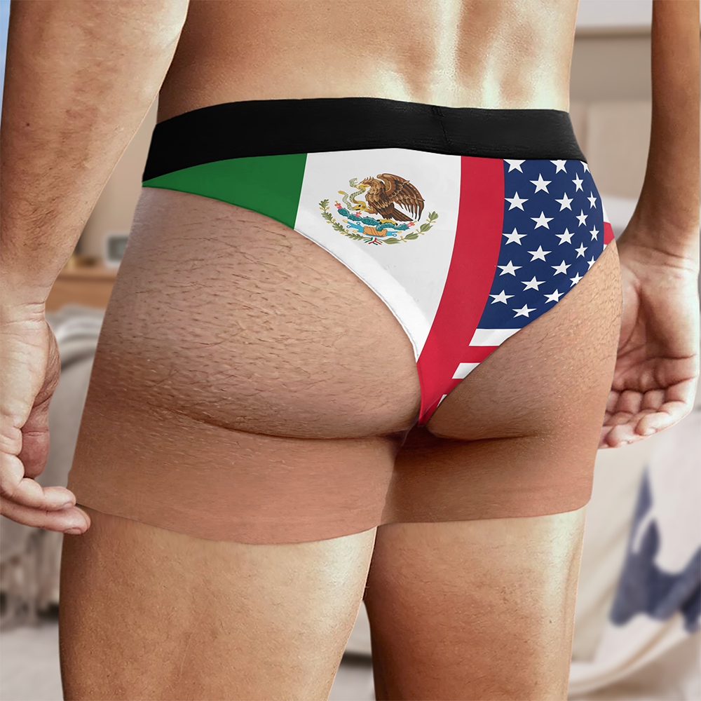 Personalized Funny Patriotic Country Flag Freedom Boxers Gift for Men LM32 669547
