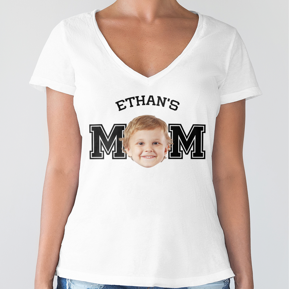 Custom Photo Kid - Kid's Dad, Kid's Mom Bright Shirt HA75 892470