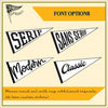 Custom Name Class Of 2026 Congrats Grad Mini Pennant - Graduation Party Centerpiece LM32 899293