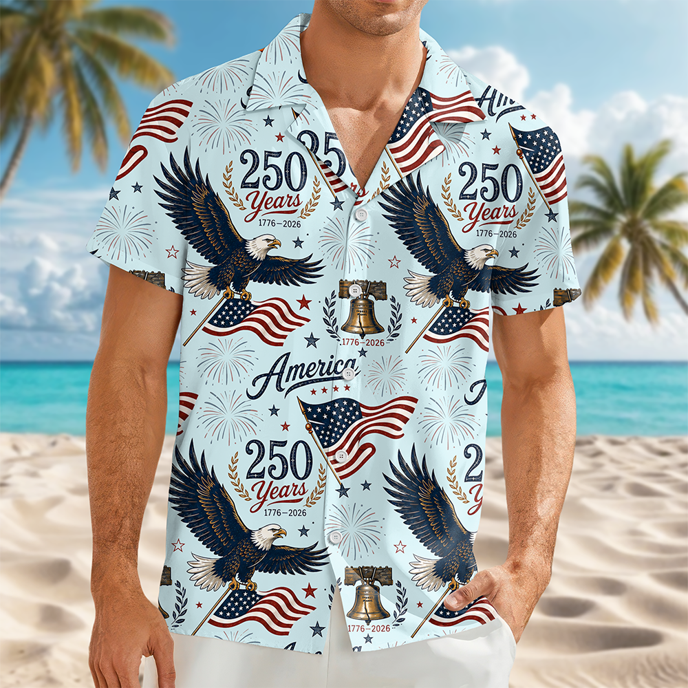 Personalized 250 Years America 1776-2026 Hawaii Shirt CH07 911782