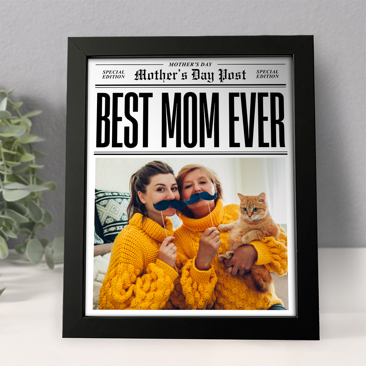 Custom Photo Best Mom Ever Picture Frame Mother's Day Gift HA75 920688