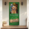 Custom Cute Photo Merry Woofmas Decoration Door Cover LM32 895679
