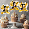 Custom Photo Graduation Cupcake Topper Class Of 2026 – Personalized Party Decoration CH07 910260