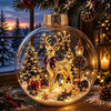 Glowing Christmas Diorama Ornament Home Decor TH10 171181