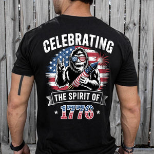 250 Years America Semiquincentennial 4th of July 2026 Back Side Dark Shirt CH07 896764