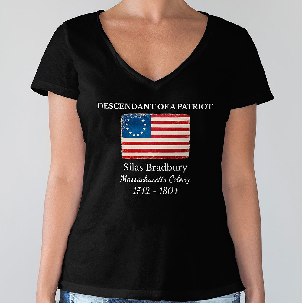 Custom Descendant of a Patriot Heritage Dark Shirt LM32 895551