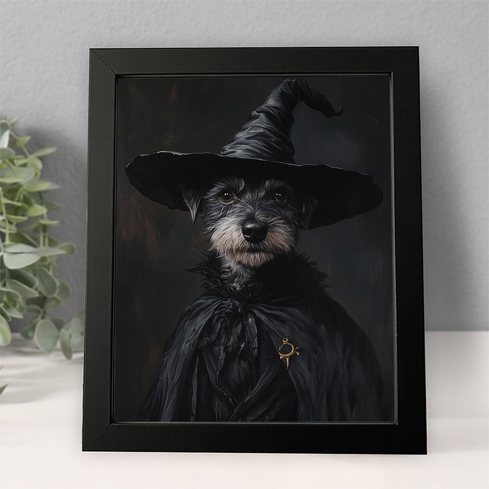 Custom Halloween Pet Portrait Picture Frame Gift For Dog Cat Lovers HO82 894962