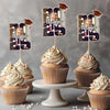 Custom Photo Graduation Ceremony Decoration Cupcake Toppers LM32 893243
