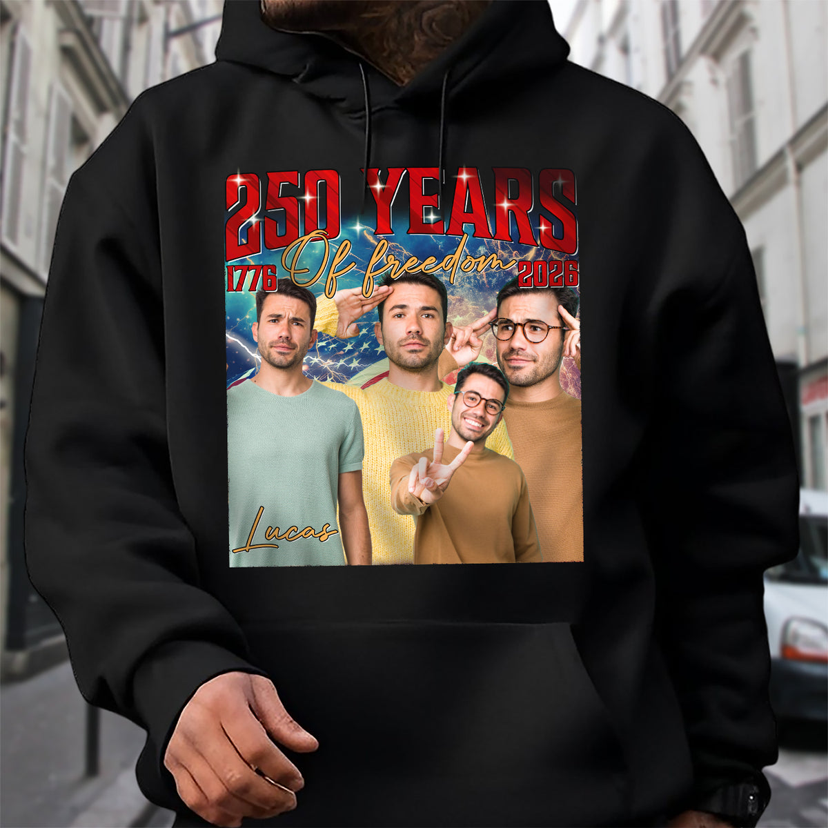 Custom Photo 250 Years Of Freedom Shirt TH10 896557