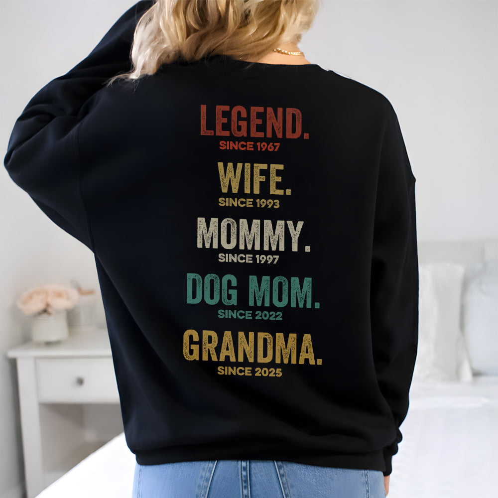 Personalized Legend Wife Mommy Dog Mom Shirt Gift For Mom TH10 898747