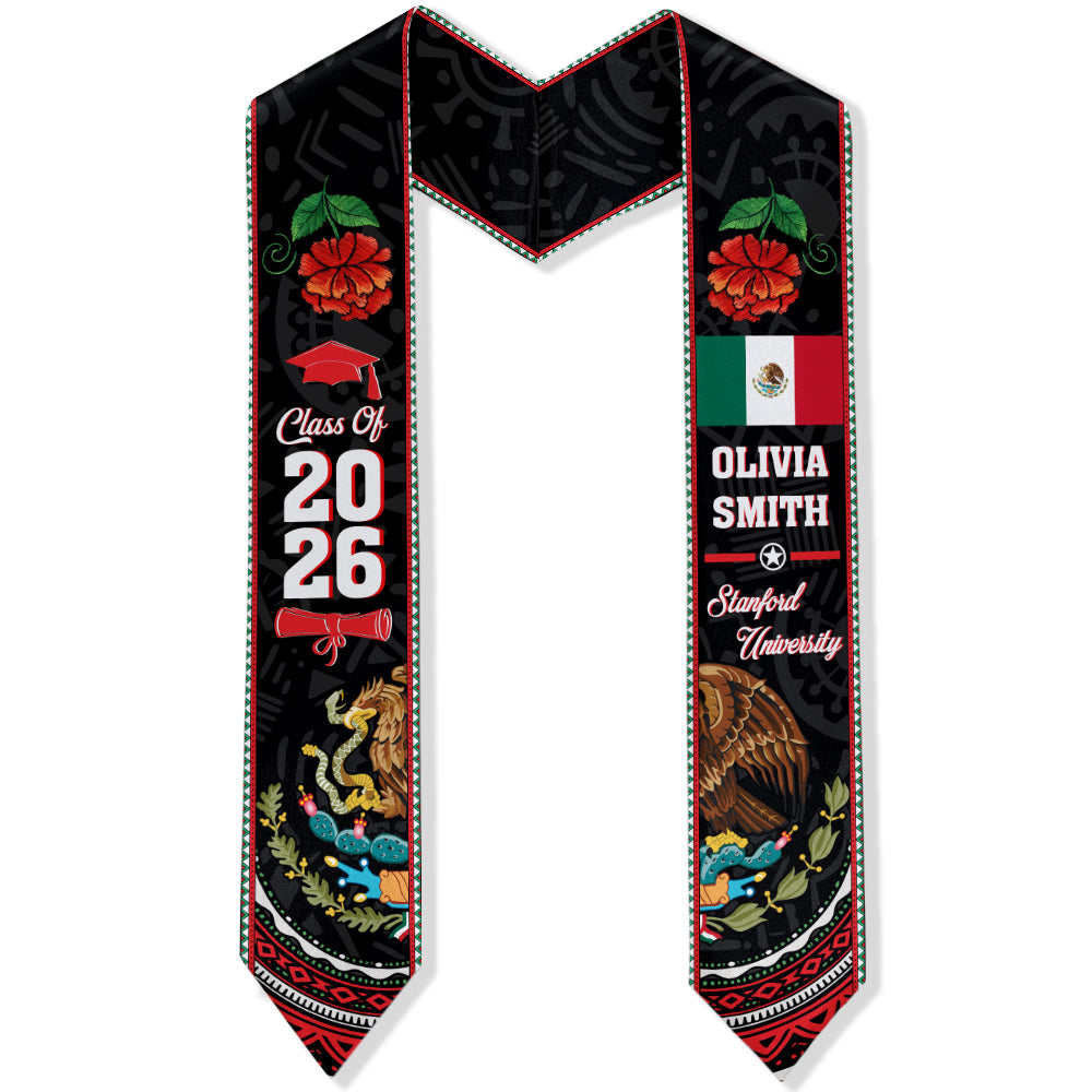 Custom Name Class Of 2026 Graduation Celebration Stole LM32 897697