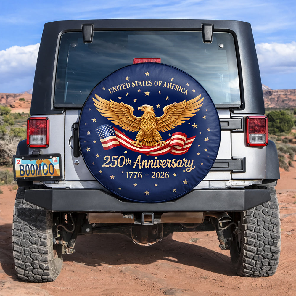 United States 250th Anniversary Tire Cover Gift for Family HA75 898958