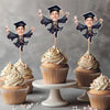 Custom Funny Face Graduation Class of 2026 Decoration Cupcake Toppers HO82 901340
