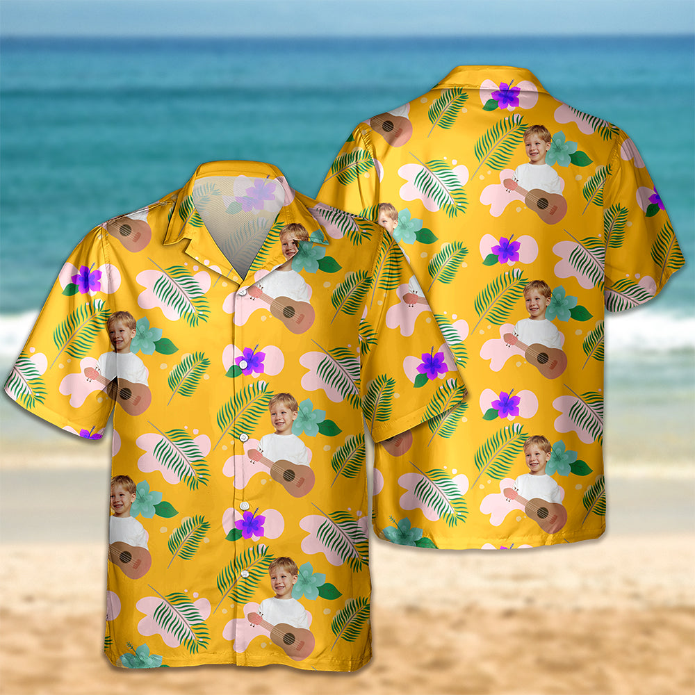 Custom Photo Funny Face Aloha Hawaii Shirt TH10 892745