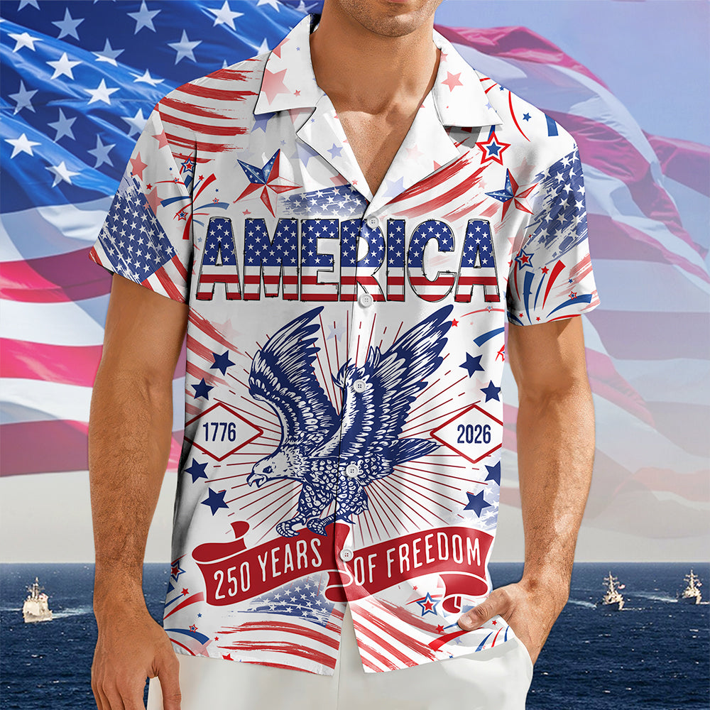 America 250 Years Of Freedom Hawaiian Shirt TH10 894931