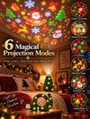 Plug and Play Hd USB Christmas Tree Projector with 6 Festive Scenes HO82 903762