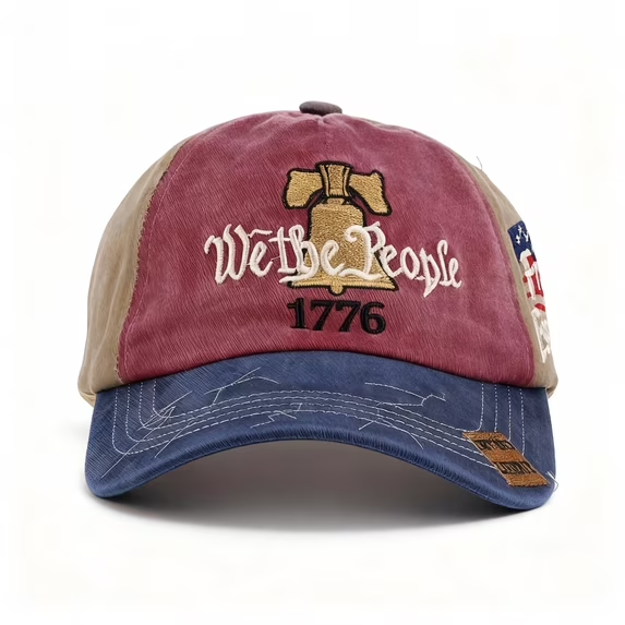250th Anniversary USA Vintage Blue White Red Embroidered Cap TH10 170055