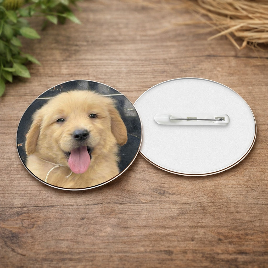 Custom Dog Photo Acrylic Pin – Personalized Gift for Dog Lovers TH10 169385