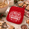 Personalized Family Name Merry Christmas Family Potholder LM32 670581