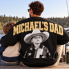Personalized Vintage Photo Dad, Mom Shoulder to Shoulder Hoodie, Sweatshirt LM32 670475