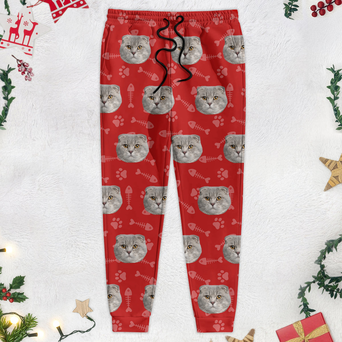 Custom Face Dog Cat Pants Christmas Gift TA29 HA75 888640