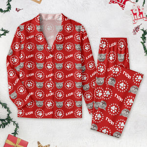 Custom Photo Dog Cat Paw Pajamas K228 888667