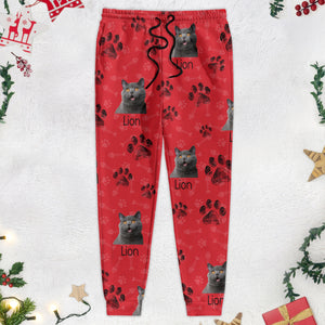 Custom Dog Cat Portrait Photo Pants Christmas Gift TA29 HA75 888684