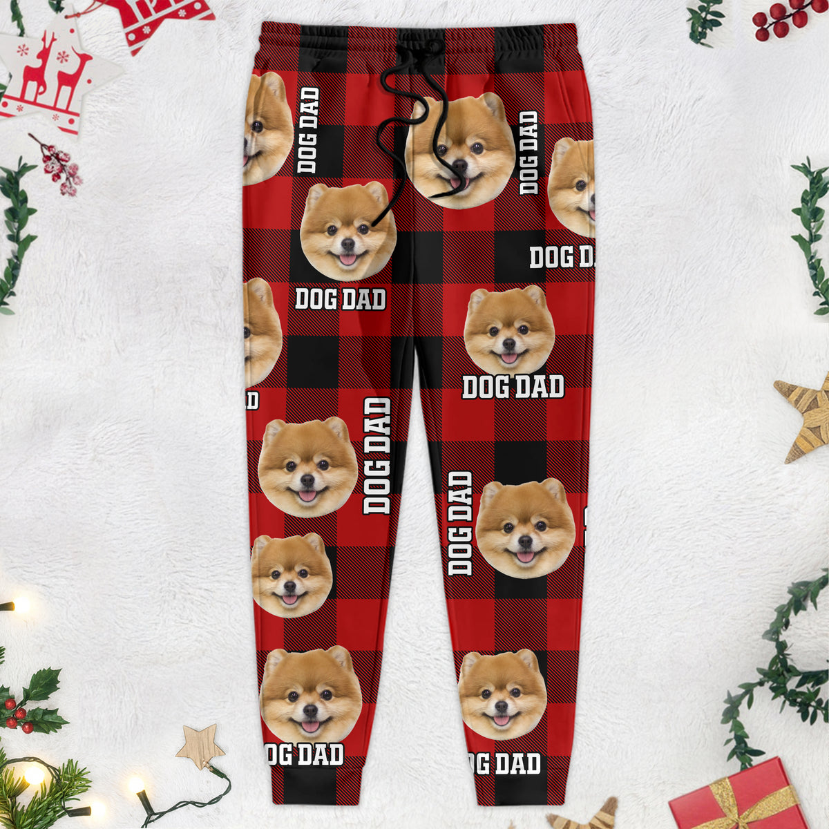 Custom Photo Name Dog Cat Men And Women's Sweatpants K228 HA75 888775