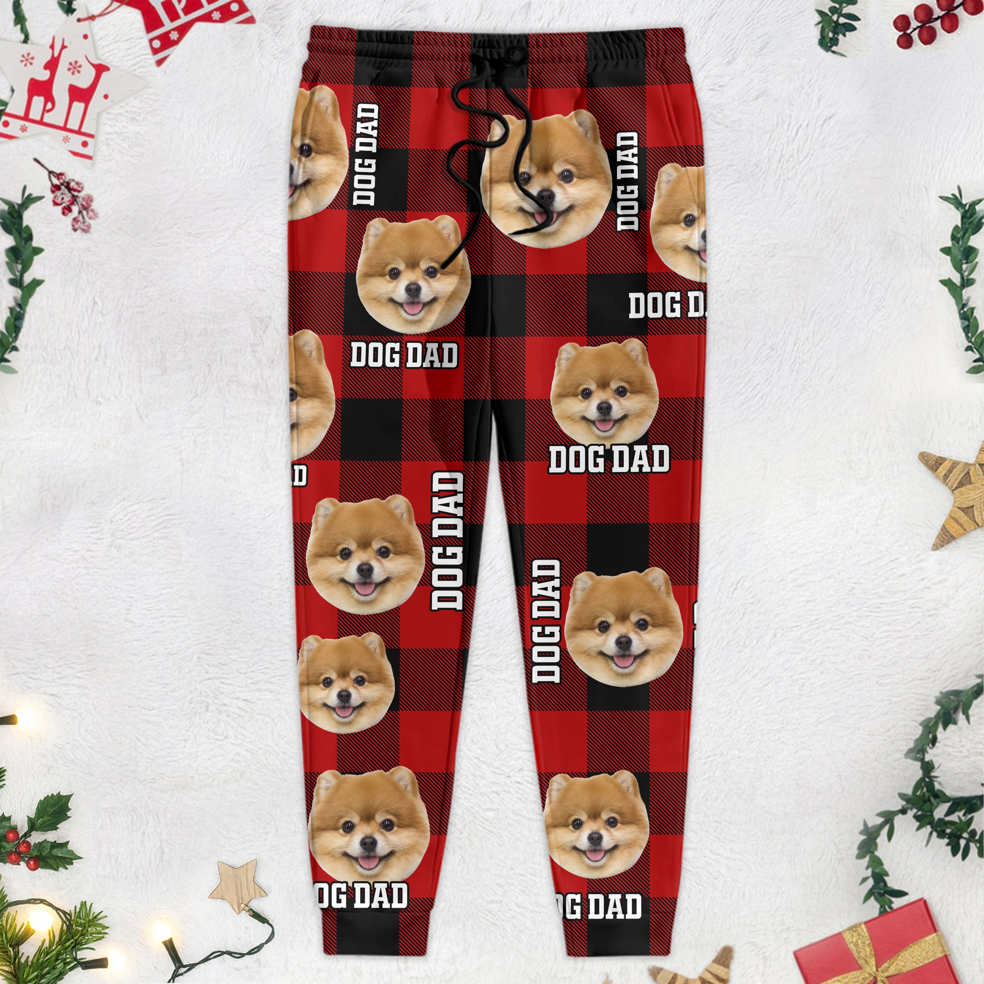 Custom Photo Name Dog Cat Men And Women's Sweatpants K228 HA75 888775