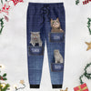 Custom Face Dog Cat Photo Pattern Jeans Sweatpants N369 888776