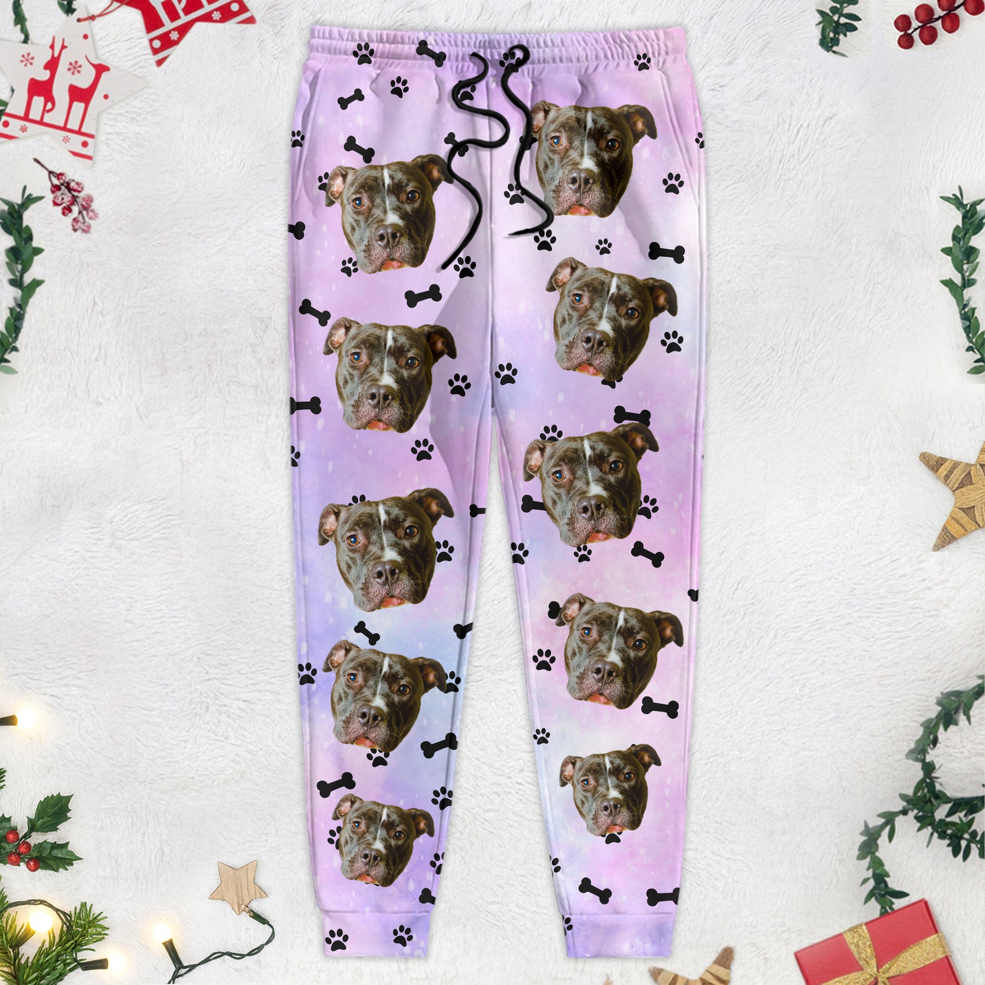 Custom Photo Dog Cat Galaxy Pet Sweatpants HO82 T368 888813