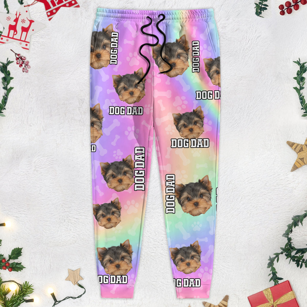 Custom Photo Dog Cat With Paw Sweatpants TA29 888861