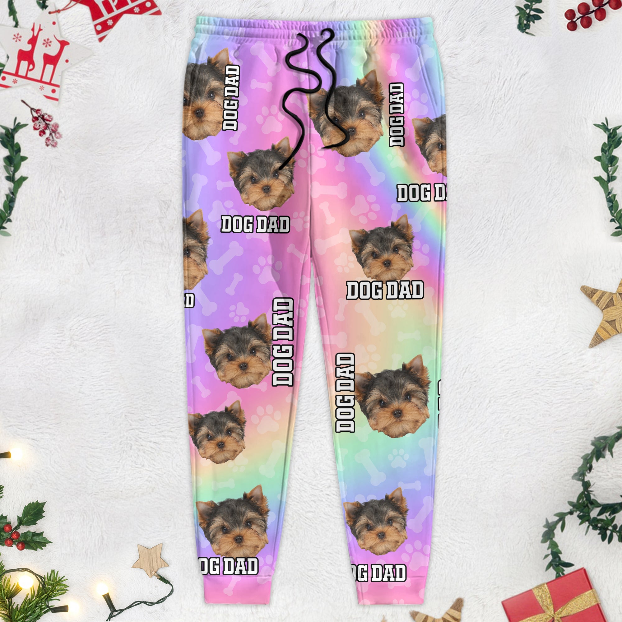 Custom Photo Dog Cat With Paw Sweatpants TA29 888861