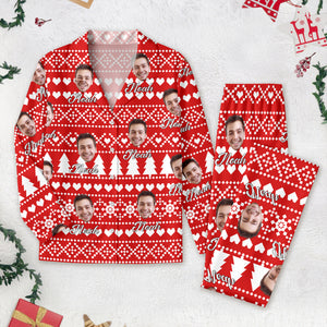 Custom Photo With Colorful Background Pajamas TA29 889508