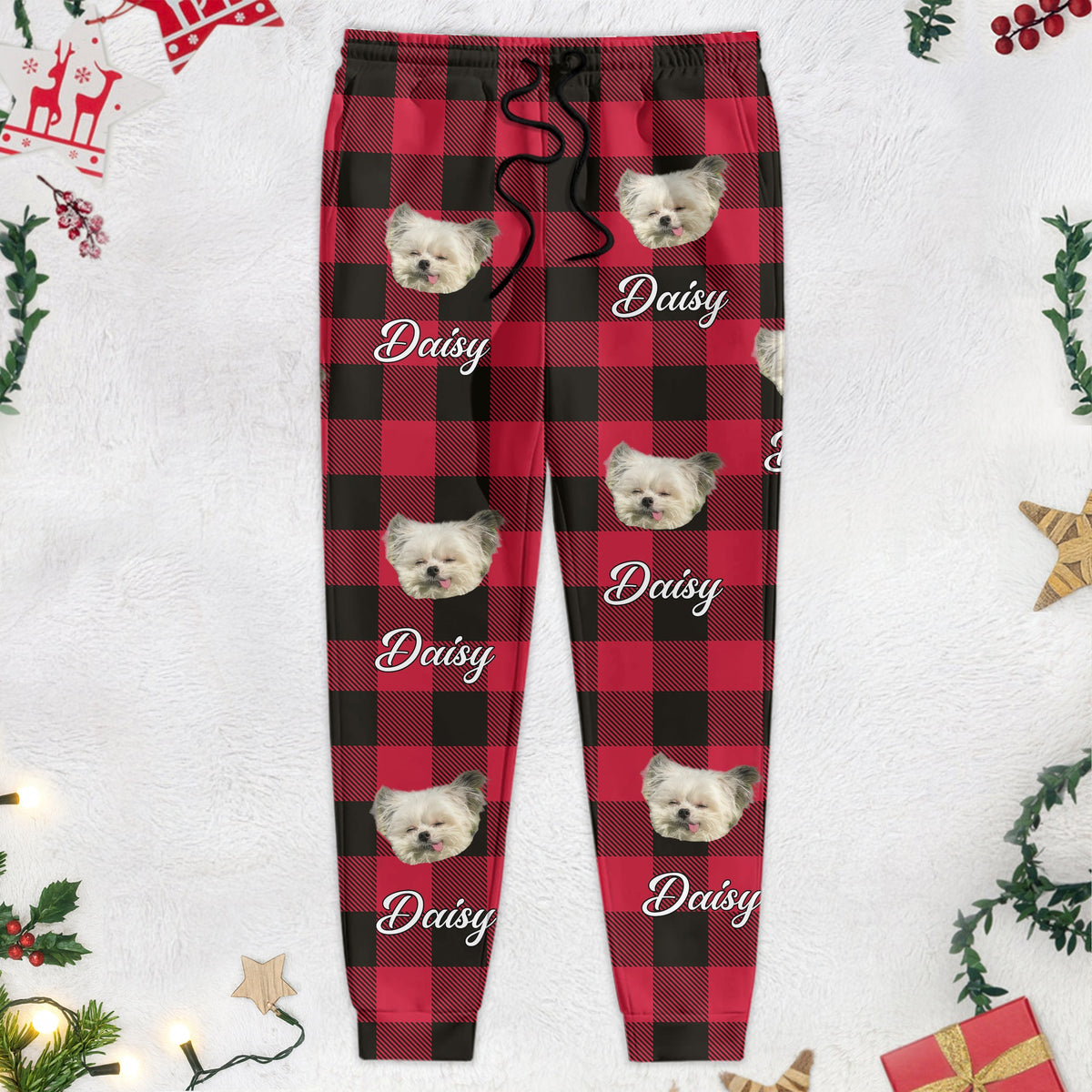 Custom Photo With Colorful Background For Dog Lovers Sweatpants N304 HA75 889512