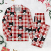 Custom Photo With Plaid Background For Dog Cat Lovers Pajamas T368 889938