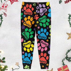 Custom Name Area Bones And Paws Sweatpants TA29 889960