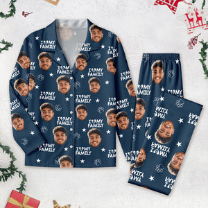 Custom Photo and Name I Love My Family Pajamas TL39 892125