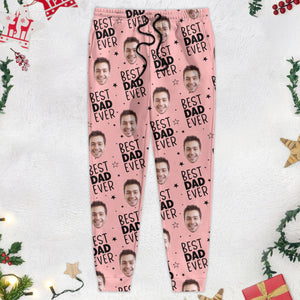 Custom Photo Best Dad Mom Ever Family Sweatpants TH10 894193