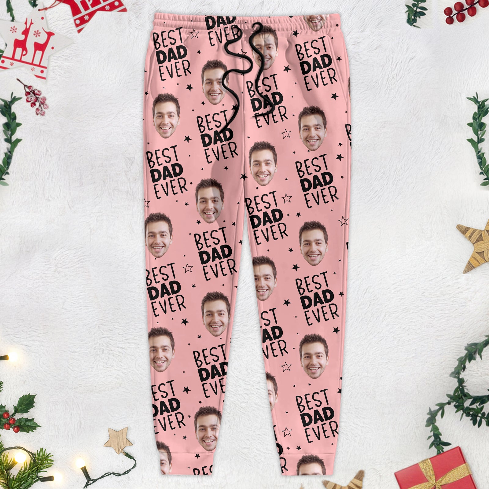 Custom Photo Best Dad Mom Ever Family Sweatpants TH10 894193