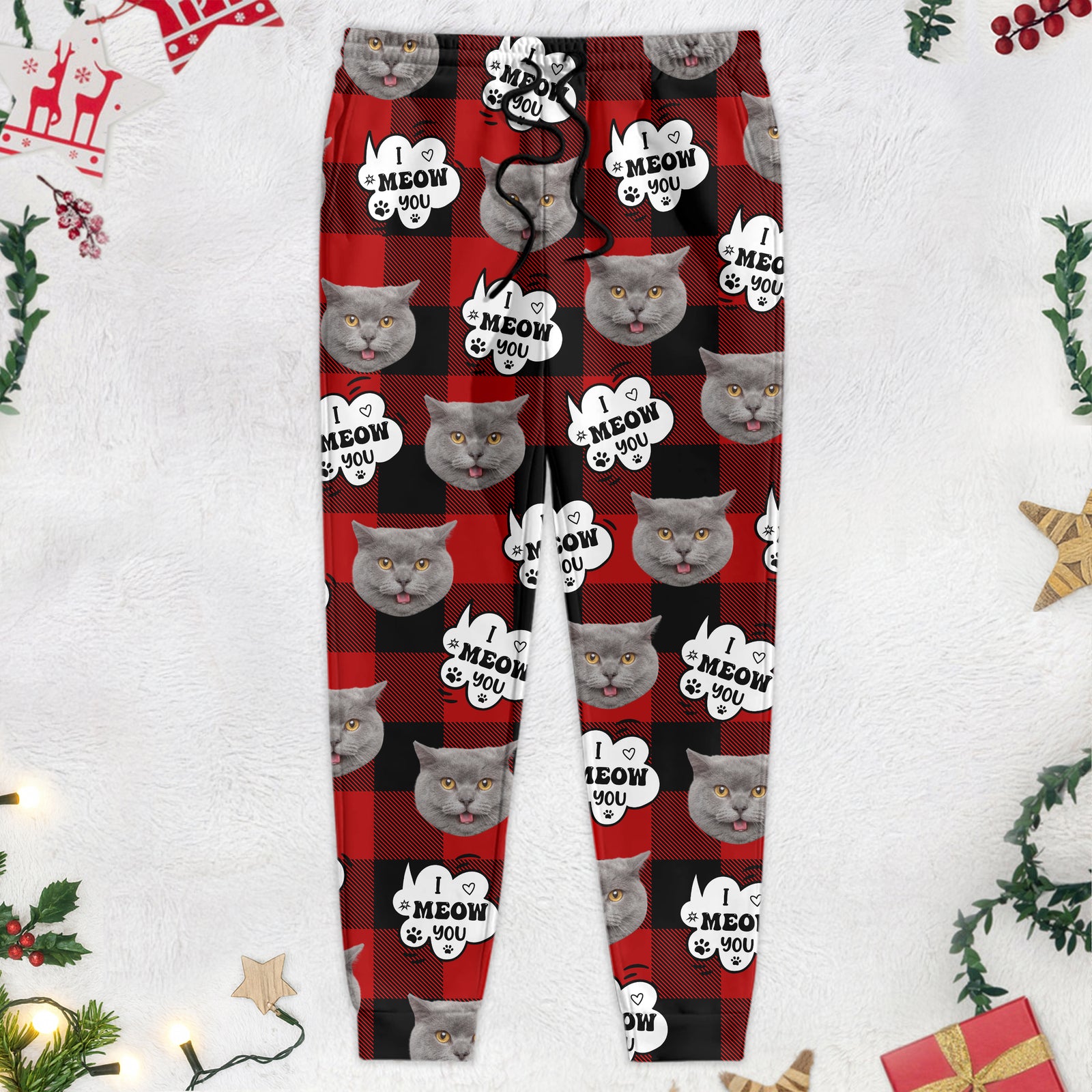 Custom Photo I'm A Cat Person Personalized Sweatpants Gift For Cat Lovers HO82 894392