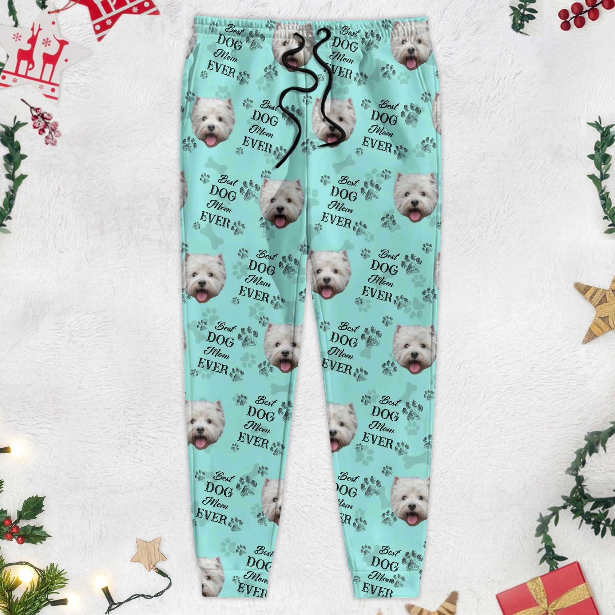 Custom Pet Photo Best Dog Dad Mom Ever, Best Fur Dad Mom Ever Sweatpants - Dog Lovers Gifts HA75 895034