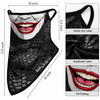 Novelty Graphic Face Neck Gaiter Mask, Funny Creepy Character Face Cover LM32 670395