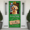 Custom Cute 3D Dog Welcome We Hope You Like Dogs Decoration Door Cover HA75 898078
